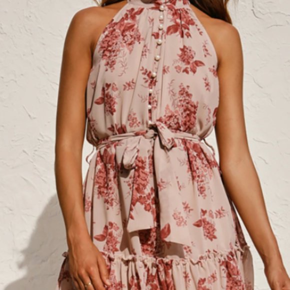 Floral Print Dress - Picture 2 of 13